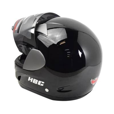 Gambar Hbc Helm Full Face Viper Glossy - Hitam