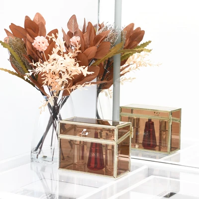 Gambar Informa Organizer Kosmetik Dengan Tutup - Bronze