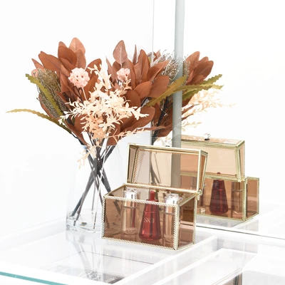 Gambar Informa Organizer Kosmetik Dengan Tutup - Bronze