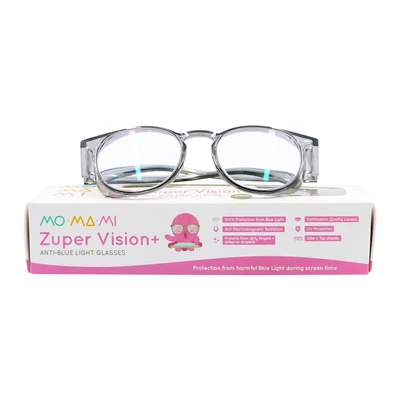 Gambar Momami Kacamata Anak Blue Light Zuper Vision+ - Hitam