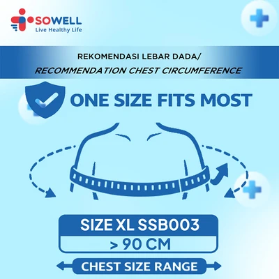 Gambar Sowell Ukuran XL Penyangga Punggung Ssb003