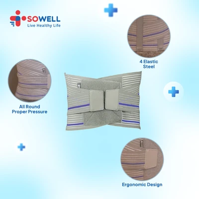 Gambar Sowell Ukuran L Premium Penopang Tulang Belakang Ssw206