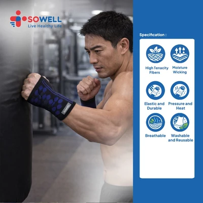 Gambar Sowell Ukuran L Penopang Pergelangan Tangan Sscw903