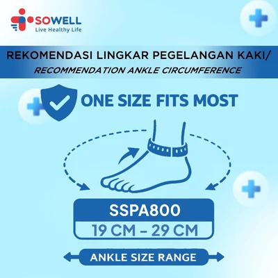 Gambar Sowell Neoprene Penopang Pergelangan Kaki Sspa800