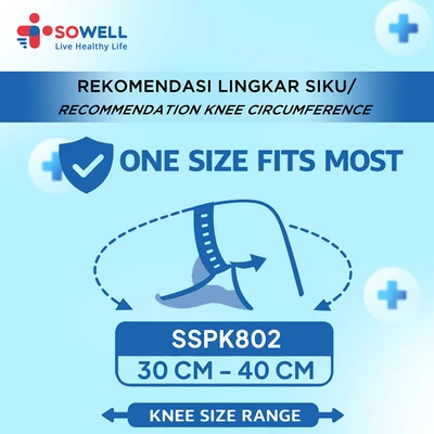 Gambar Sowell Neoprene Penopang Lutut Sspk802