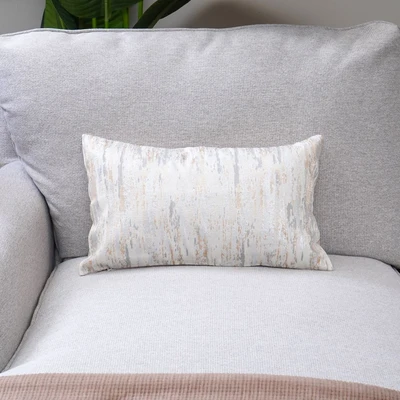 Gambar Informa Sterlyn Sarung Bantal Sofa Polyester 30x50 cm - Silver
