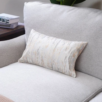Gambar Informa Sterlyn Sarung Bantal Sofa Polyester 30x50 cm - Silver