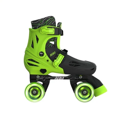 Gambar Neon Ukuran 34-37 Sepatu Roda Combo - Hijau