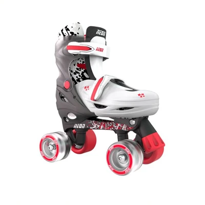 Gambar Neon Ukuran 30-33 Sepatu Roda Combo - Merah/hitam