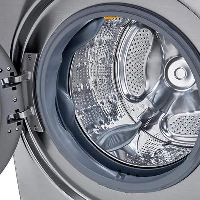 Gambar LG Mesin Cuci Front Loading 20 kg F2720SVRV - Silver