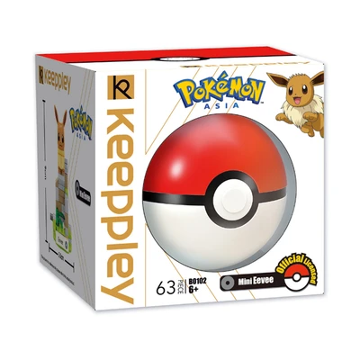 Gambar Keeppley Poke Ball Mini Eeve