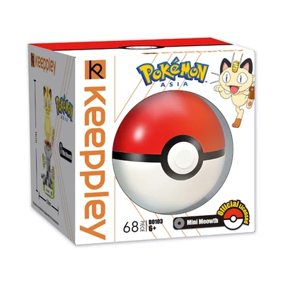 Gambar Keeppley Poke Ball Mini Meowth
