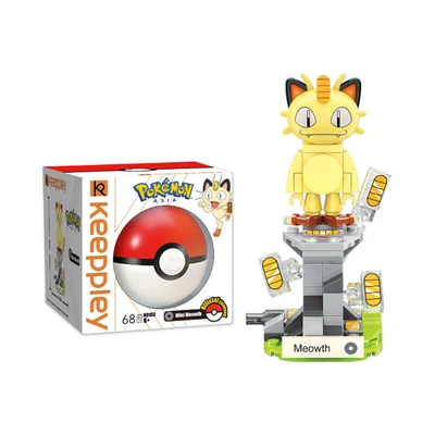 Gambar Keeppley Poke Ball Mini Meowth