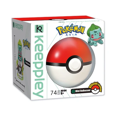 Gambar Keeppley Poke Ball Mini Bulbasaur