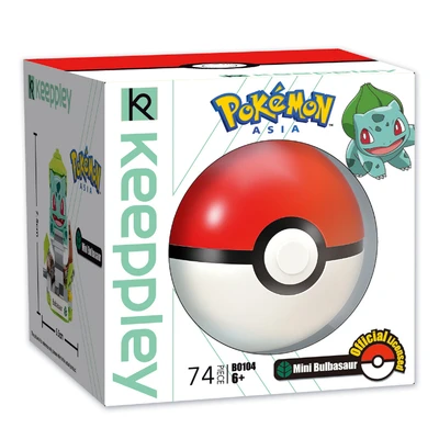 Gambar Keeppley Poke Ball Mini Bulbasaur