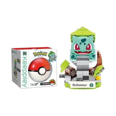 Gambar Keeppley Poke Ball Mini Bulbasaur