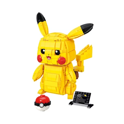 Gambar Keepplay Figure Pokemon Pikachu Large - Kuning