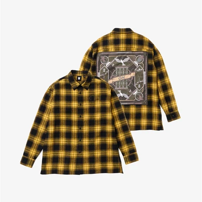 Jual Bts Ukuran Xl Flannel Shirt Cokelat Terbaru | Ruparupa