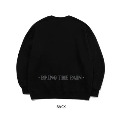 Gambar Bts Ukuran L On Sweatshirt - Hitam