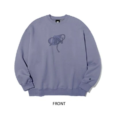 Gambar Bts Ukuran L On Sweatshirt - Biru