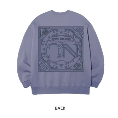 Gambar Bts Ukuran L On Sweatshirt - Biru