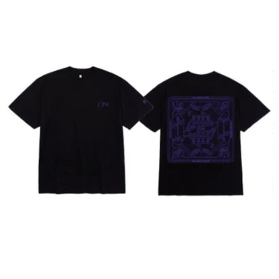 Gambar Bts Ukuran M On Tee T-shirt 04 - Hitam