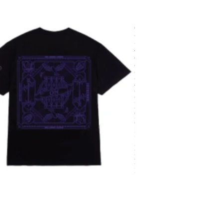 Gambar Bts Ukuran M On Tee T-shirt 04 - Hitam