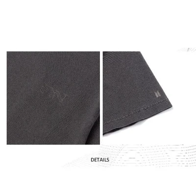 Gambar Bts Ukuran L On Tee T-shirt - Abu-abu