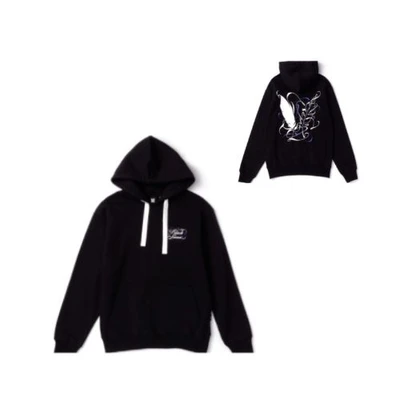 Gambar Bts Ukuran M Bs Hoodie - Hitam
