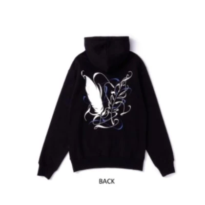 Gambar Bts Ukuran M Bs Hoodie - Hitam