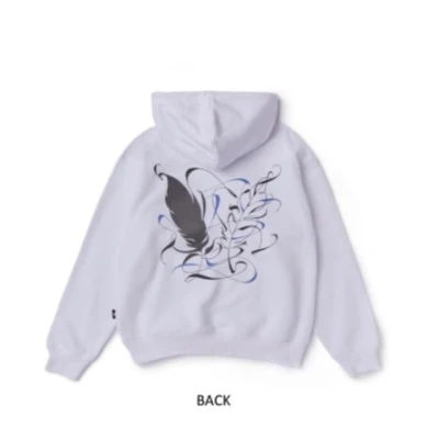 Gambar Bts Ukuran M Bs Hoodie - Putih