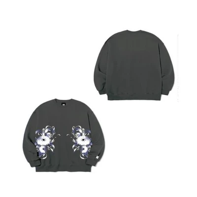 Gambar Bts Ukuran M Bs Sweatshirt - Abu-abu Tua