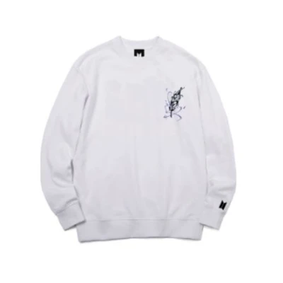 Gambar Bts Ukuran M Bs Sweatshirt M3 - Putih