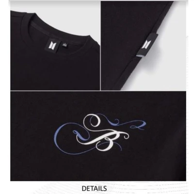 Gambar Bts Bs Ukuran Xl Tee 01 - Hitam