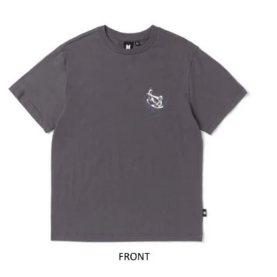 Gambar Bts Bs Ukuran M Tee 04 - Abu-abu Charcoal