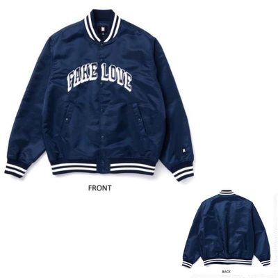 Gambar Bts Vs Ukuran L Stadium Jumper 01 - Biru Navy