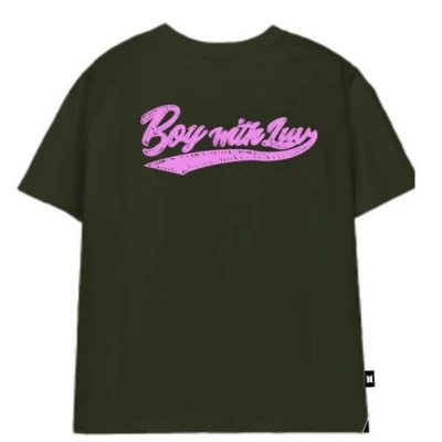 Gambar BTS Ukuran M Tee 04 - Hijau Olive