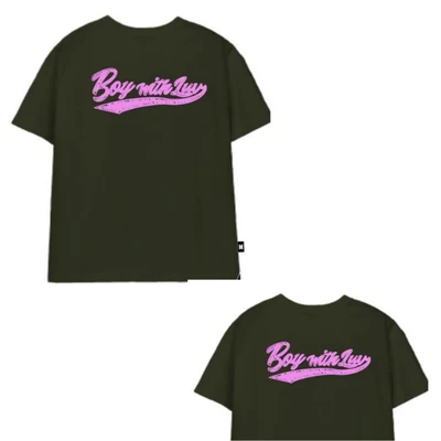 Gambar BTS Ukuran M Tee 04 - Hijau Olive