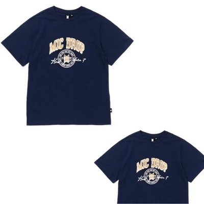 Gambar BTS Ukuran M Vs Tee 06 - Biru Navy