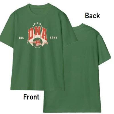 Gambar Bts Ukuran L Tee 08 - Hijau
