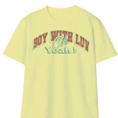 Gambar BTS Ukuran XL Tee 10 - Kuning