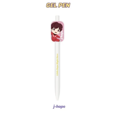 Gambar Bts Tinytan Pulpen Gel J-hope - Putih