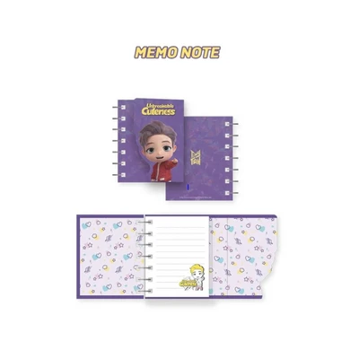 Gambar Bts Tinytan Memo Note Rm - Ungu