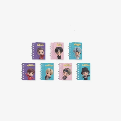 Gambar Bts Tinytan Memo Note Suga - Biru