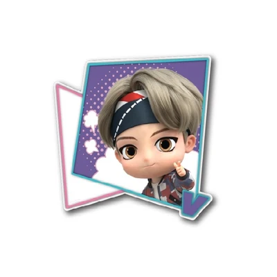 Gambar Bts Tinytan Poster 3d V