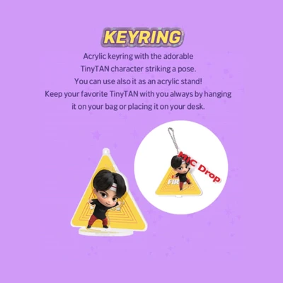 Gambar Bts Tinytan Gantungan Kunci Acrylic V
