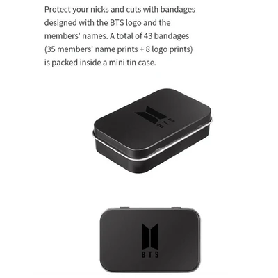 Gambar Bts Set Logo Band Stickers