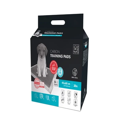 Gambar M-Pets Training Pads Anjing Karbon 45x60 cm Set 30 pcs