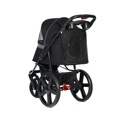 Gambar M-Pets Aventura Stroller Hewan - Hitam