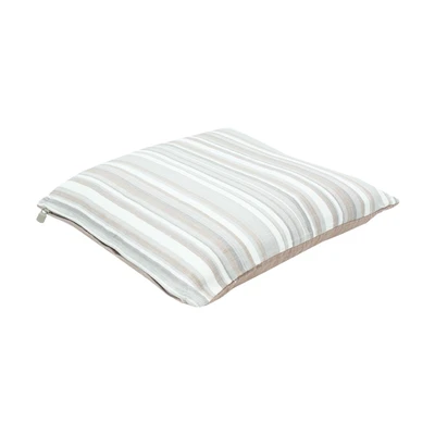 Gambar Pendopo Sarung Bantal Sofa Tenun Reverse 45x45 cm - Cokelat